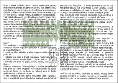 GRADOVI KRALJA MATJAŽA 2022